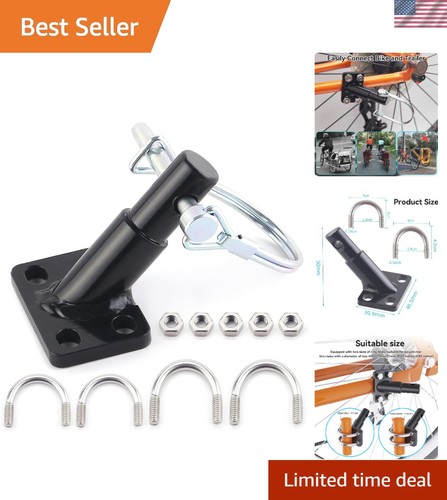 Upgraded bike trailer hitch - bike,